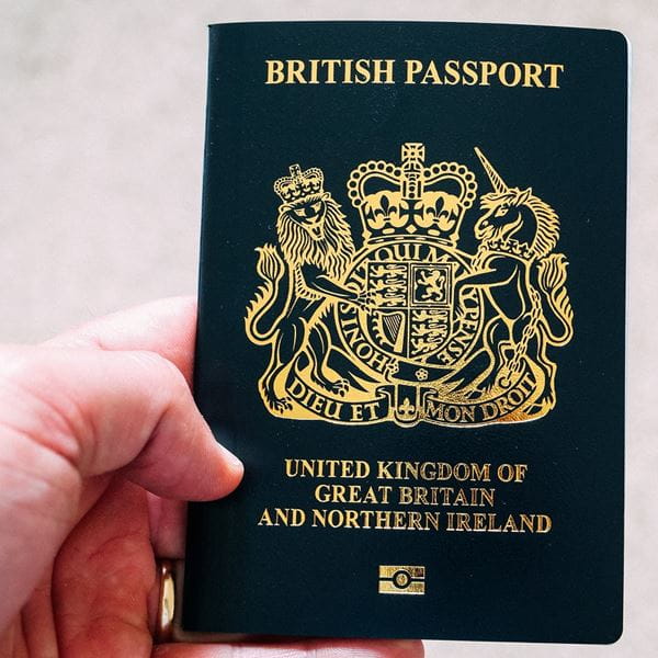 Home british passport